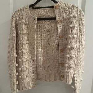 Button up sweater size 12-14y